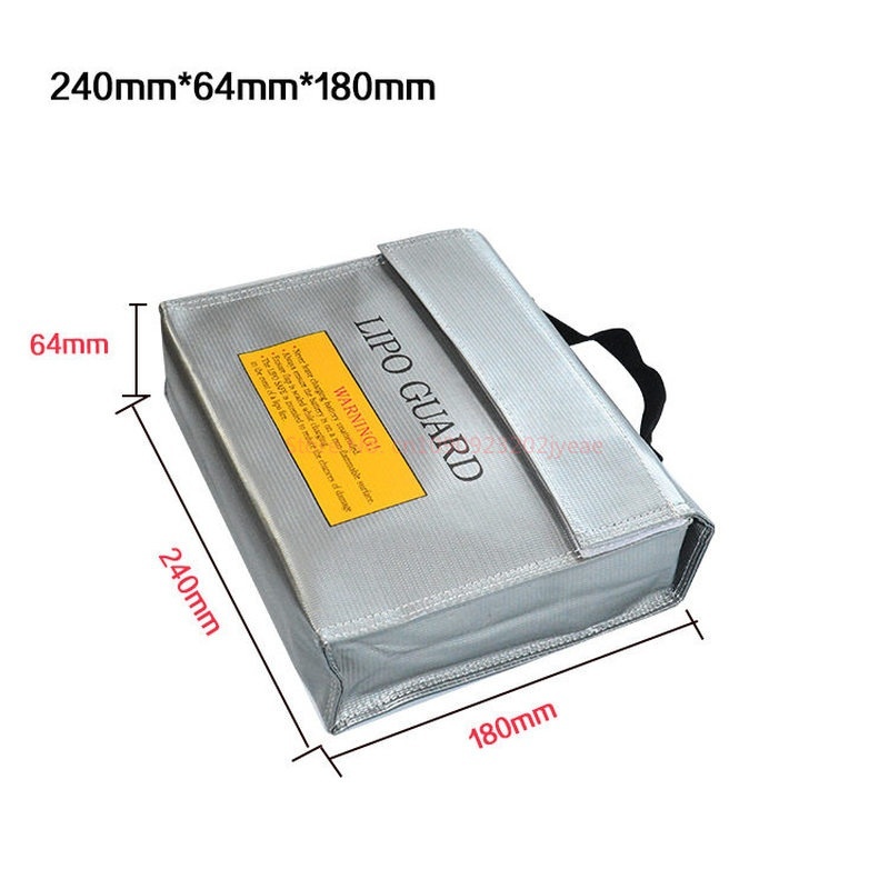 Lipo Guard Fireproof Flame Ret - огляд і ціна Drone Battery Bag