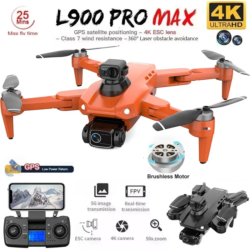 L900 Pro MAX GPS Drone 4K Prof - огляд і ціна Drone Battery Case