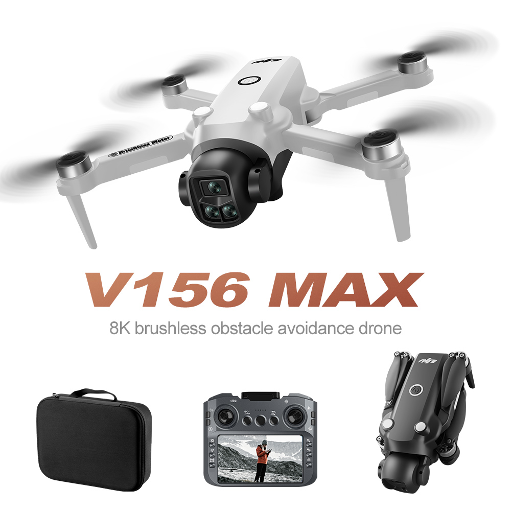 V156 Max Drone 4K Professional - огляд і ціна Jjrc Drone X12