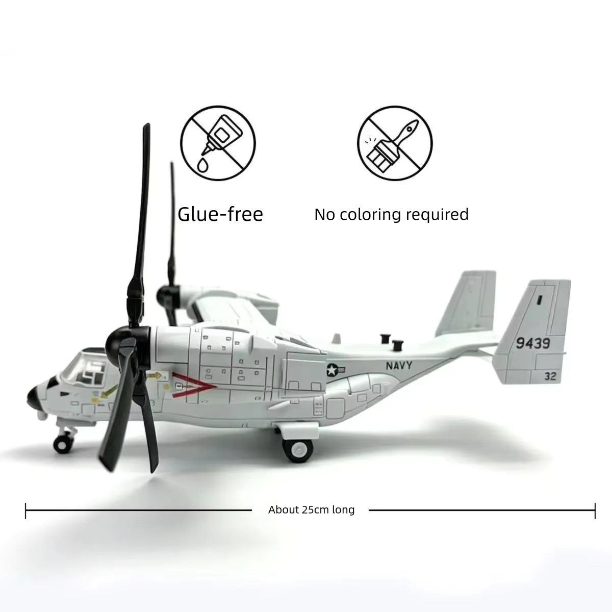 1/72 Scale ABS Plastic V-22 Os - огляд і ціна Jjrc Drone X12